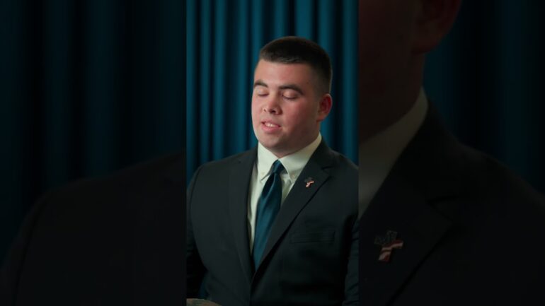 Jason Hartley joined President Trump at the Joint Session