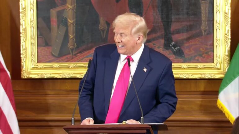 President Trump Participates in the Friends of Ireland Luncheon