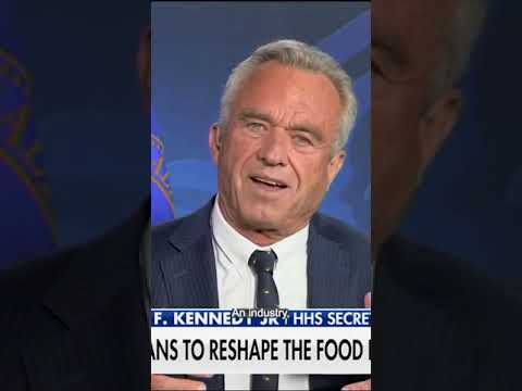 Secretary Kennedy on Fox News: "We Want the Dyes Out of the Foods"