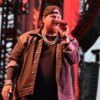 Jelly Roll performing at the 2025 NCAA March Madness Music Festival in San Antonio on April 5, 2025.