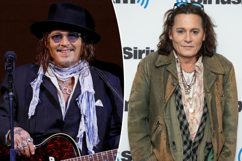 Gossip & rumors: johnny depp debuts wild new look for