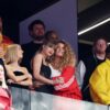 Taylor Swift and Blake Lively huge at a football game