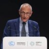 BAKU, AZERBAIJAN - NOVEMBER 13: John Podesta, Senior Advisor to the President for International Climate Policy, speaks during the high level segment on day three of the UNFCCC COP29 Climate Conference at Baku Stadium on November 13, 2024 in Baku, Azerbaijan. The COP29, which is running from November 11 through 22, is bringing together stakeholders, including international heads of state and other leaders, scientists, environmentalists, indigenous peoples representatives, activists and others to discuss and agree on the implementation of global measures towards mitigating the effects of climate change. According to the United Nations, countries made no progress over the last year in reducing global emissions from the burning of fossil fuels. (Photo by Sean Gallup/Getty Images)