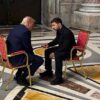 Politics: trump meets with zelensky ahead of pope francis funeral