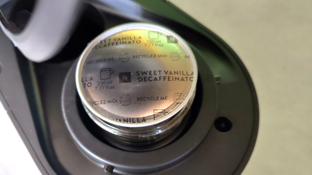 Nespresso Sweet Vanilla Decaf pods