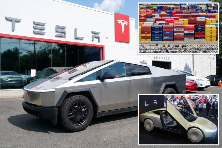 Science & tech: tesla suspends importing cybercab, semi parts from