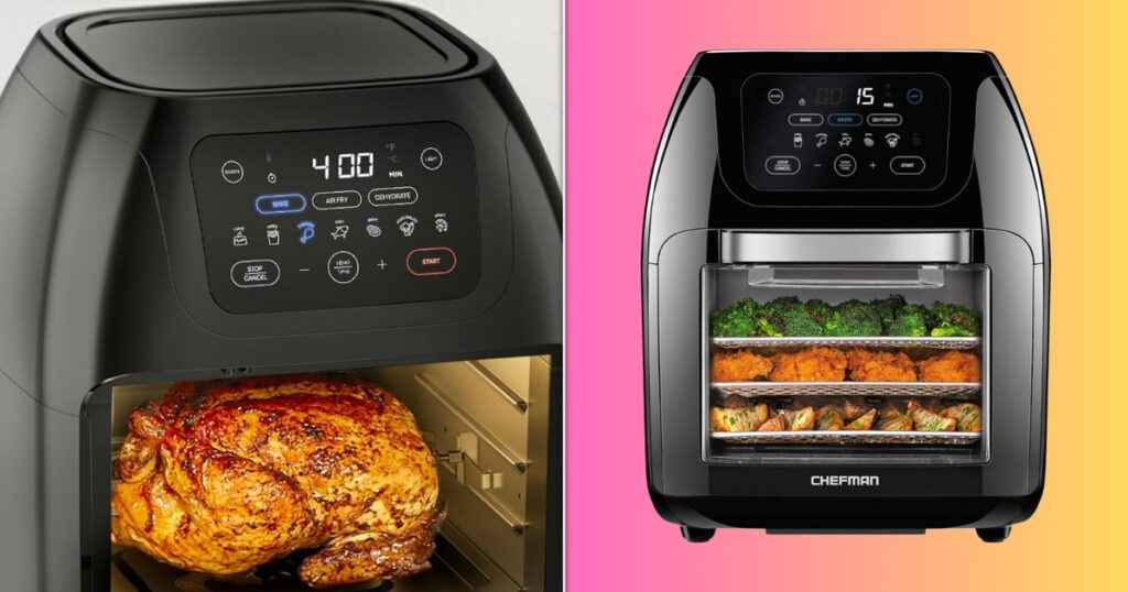 Travel & lifestyle: the chefman multirack air frier is less
