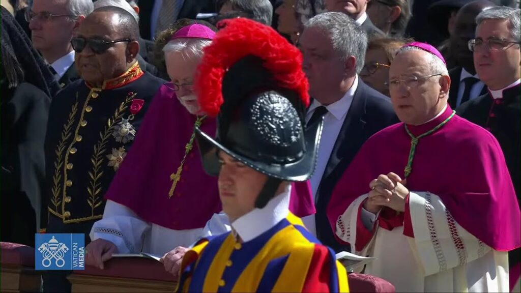 President Trump and the First Lady Attend the Funeral Mass for the Roman Pontiff Francis