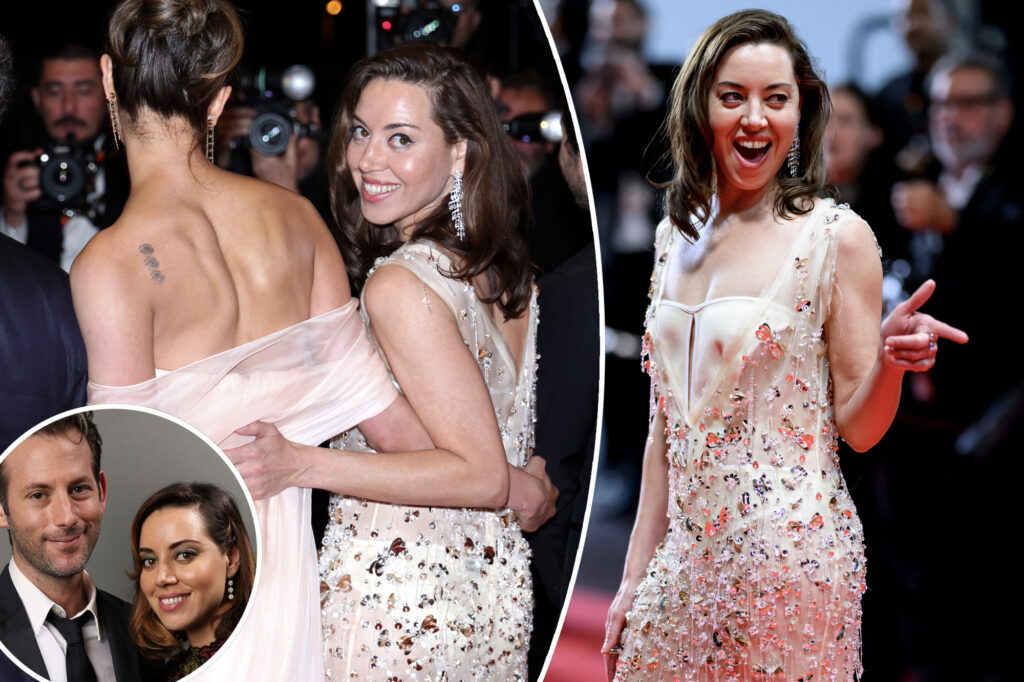 Gossip & rumors: aubrey plaza makes her first red carpet