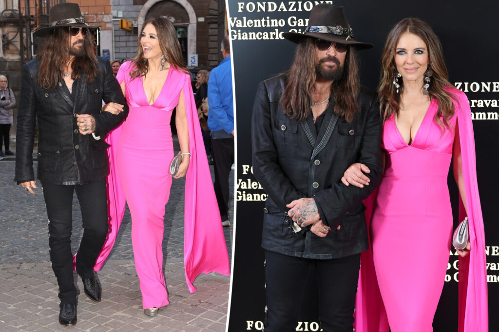 Gossip & rumors: billy ray cyrus, elizabeth hurley make red
