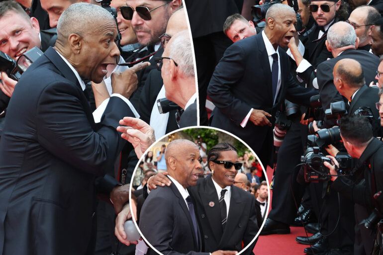 Gossip & rumors: denzel washington snaps at photographer on cannes
