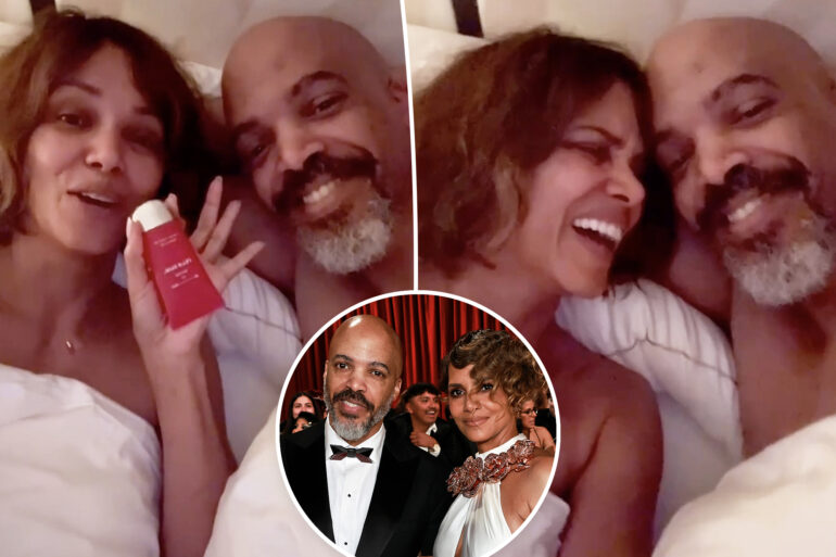 Gossip & rumors: halle berry lies naked in bed with