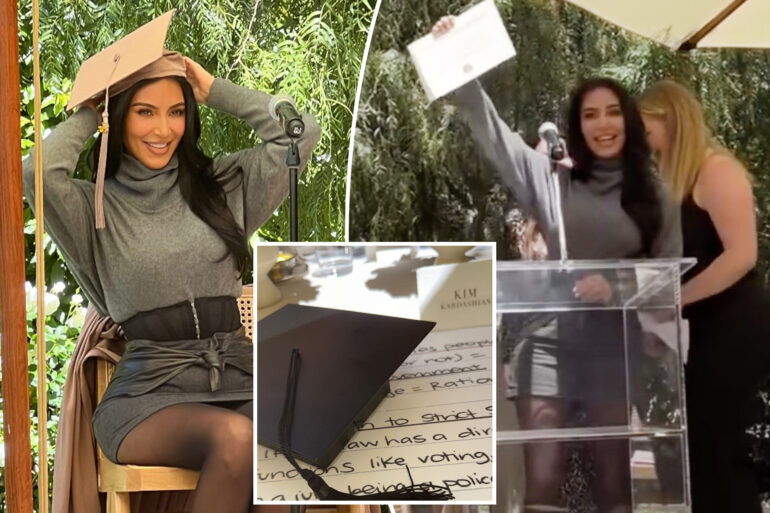 Gossip & rumors: kim kardashian graduates law school after 6