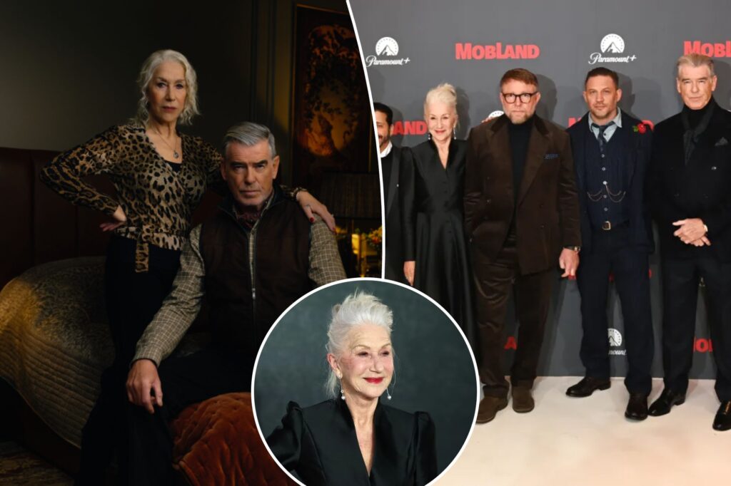 Gossip & rumors: 'mobland' star helen mirren has no time