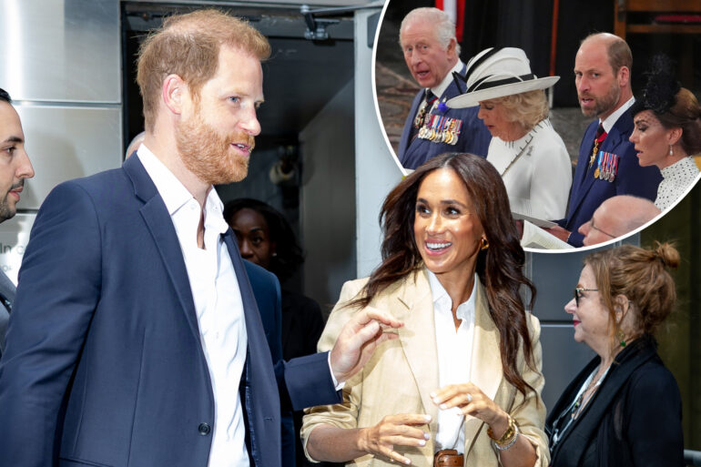 Gossip & rumors: prince harry, meghan markle should be stripped