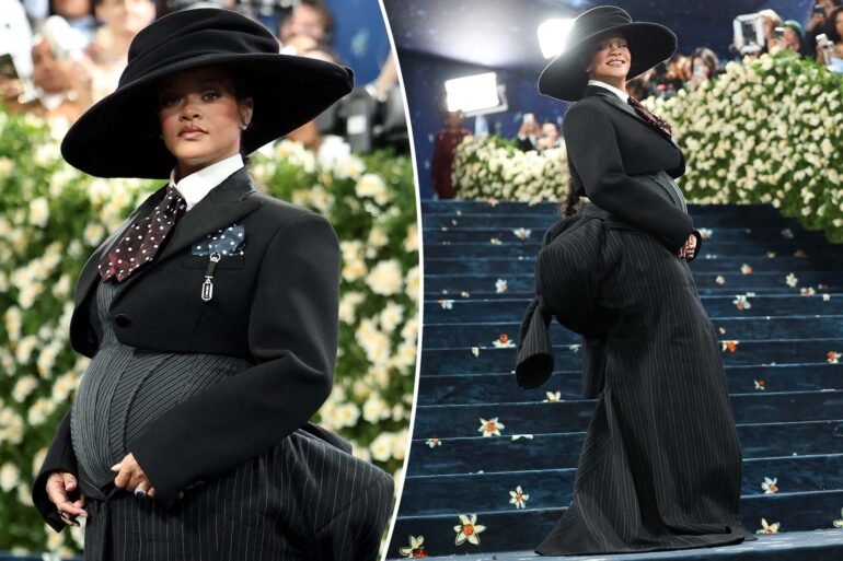 Gossip & rumors: rihanna debuts baby bump on met gala