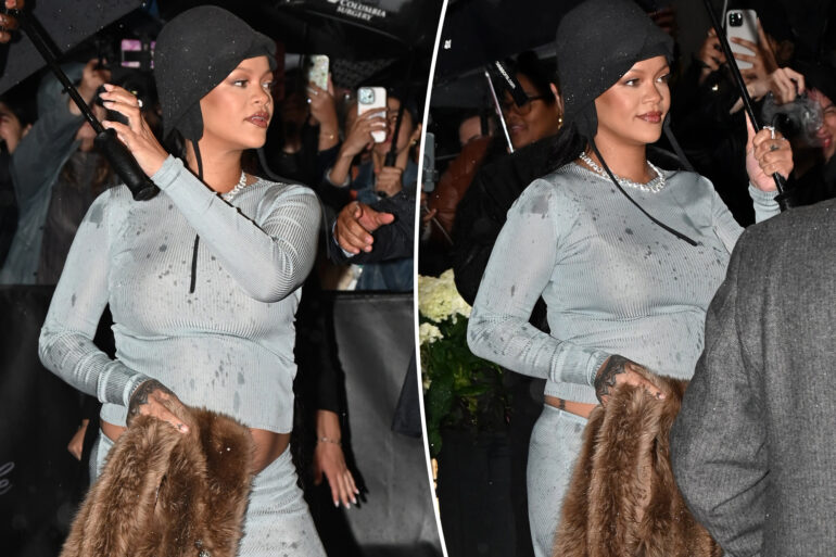 Gossip & rumors: rihanna pregnant with third child, debuts baby