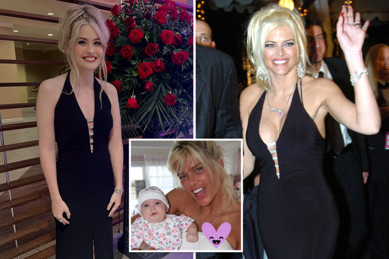 Gossip & rumors: see dannielynn wear mom anna nicole smith's iconic