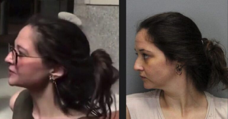 DOJ Identifies & CHARGES Rabid Leftist Woman Who Spit on Ed Martin * 100PercentFedUp.com * by Kaley