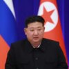 In this pool photograph distributed by the Russian state agency Sputnik, North Korean leader Kim Jong Un attends a reception for Russian President Vladimir Putin at the Mongnangwan Reception House in Pyongyang on June 19, 2024. Putin enjoyed a red carpet welcome, a military ceremony and an embrace from North Korea's Kim Jong Un during a state visit to Pyongyang where they both pledged to forge closer ties. (Photo by Vladimir Smirnov / POOL / AFP) / -- Editor's note : this image is distributed by the Russian state owned agency Sputnik -- (Photo by VLADIMIR SMIRNOV/POOL/AFP via Getty Images)