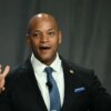 Governor of Maryland Wes Moore speaks at the National League of Cities Congressional Conference in Washington, DC, on March 10, 2025. (Photo by Brendan SMIALOWSKI / AFP) (Photo by BRENDAN SMIALOWSKI/AFP via Getty Images)