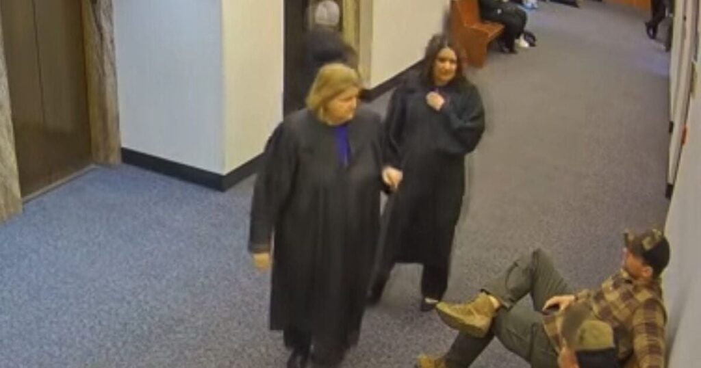 New Footage Shows Indicted Wisconsin Judge Distracting ICE Agents To Help Illegal Alien Escape * 100PercentFedUp.com * by Kaley