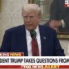 President Trump Goes Off On Reporter For “Nasty Question” * 100PercentFedUp.com * by Noah