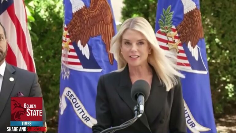 BREAKING: Bondi and Patel Reveal FBI Takedown of 200 Child Predators!