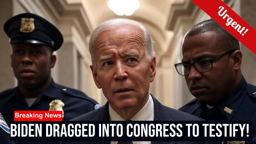 BREAKING: Republicans Ready to Drag Biden into Congress to Testify Over Mental and Autopen Scandal!