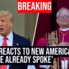 BREAKING: Trump Reacts to New American Pope Says They Already Spoke!