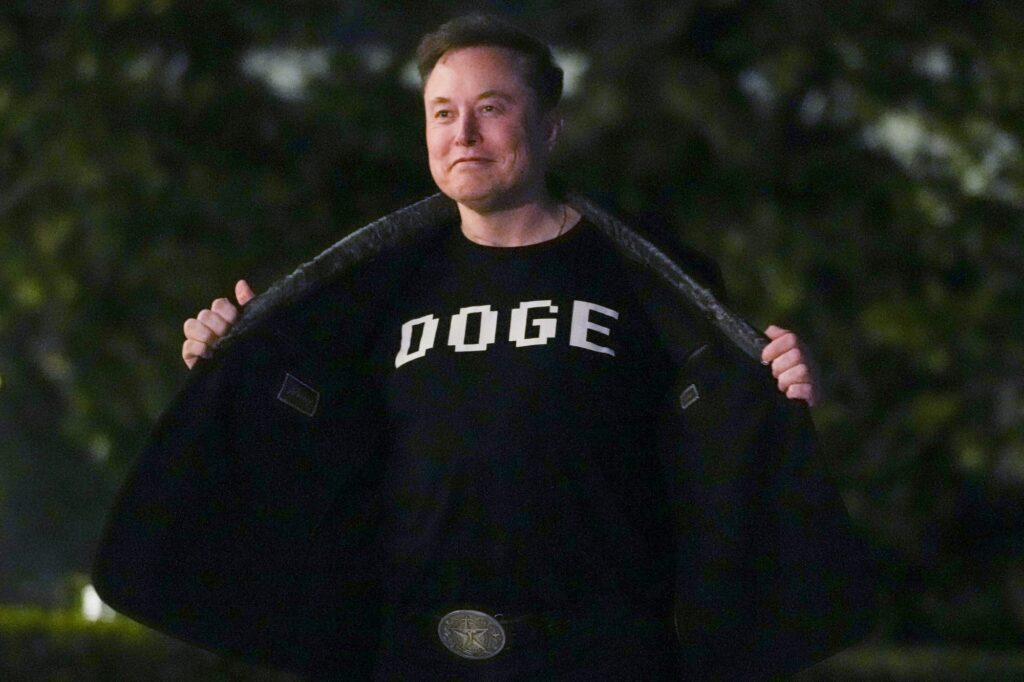 Politics: bang up jobs report shows doge is . . .