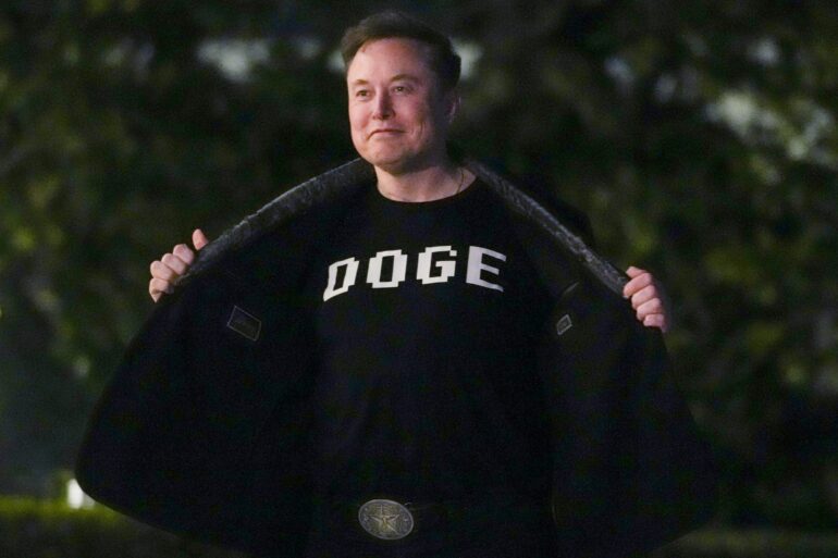 Politics: bang up jobs report shows doge is . . .
