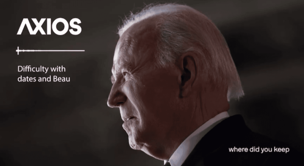 Politics: biden admitted to keeping classified docs for “posterity’s sake”