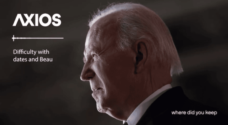Politics: biden admitted to keeping classified docs for “posterity’s sake”