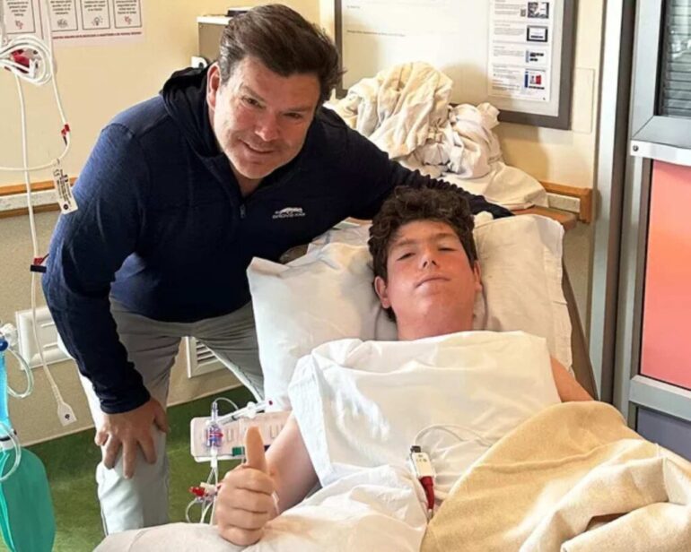 Politics: bret baier’s 16 year old son paul recovered after emergency open heart
