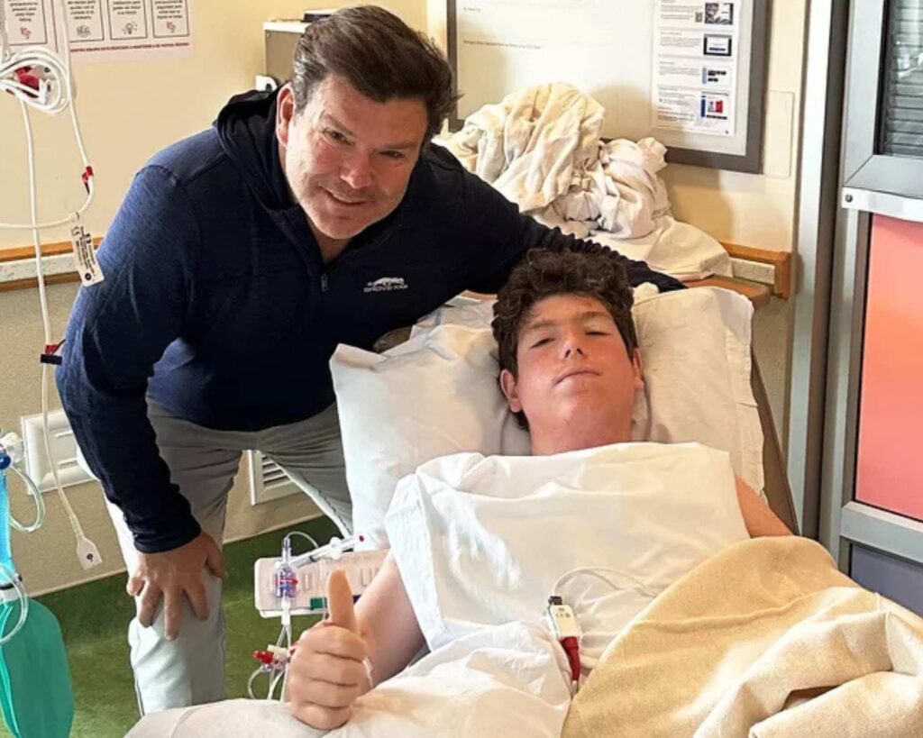 Politics: bret baier’s 16 year old son paul recovered after emergency open heart