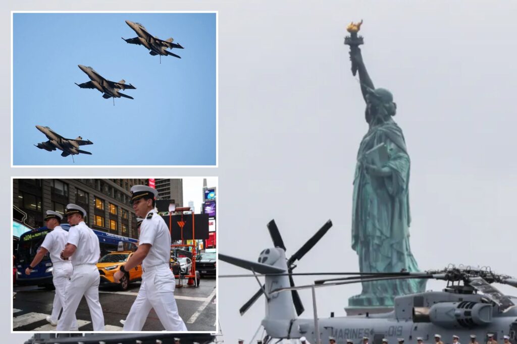 Politics: fleet week 2025 honors 250th birthday of the us