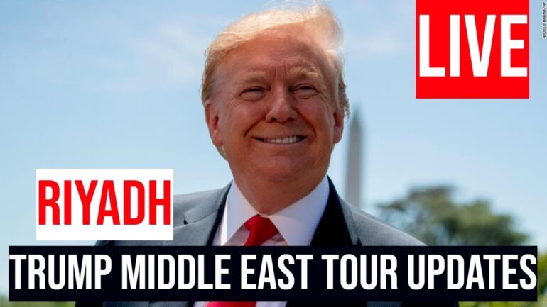 LIVE: President Trump Arrives in Riyadh to Kick Off his Middle East Tour!