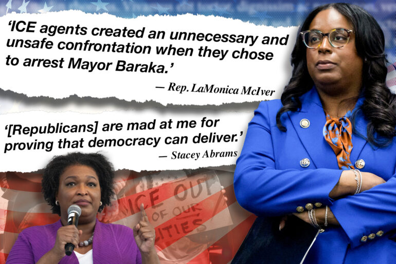 Politics: mciver's ice blame, abrams' egotistical fantasy and more