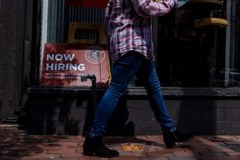 Politics: spring break spike or warning sign? jobless claims jump