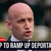 Stephen Miller Announces Crackdown on Illegals – Supreme Court Says Deportations can Continue!