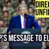 Trump's CHILLING Message to Europe at EXPLOSIVE Speech to US Troops in Qatar!