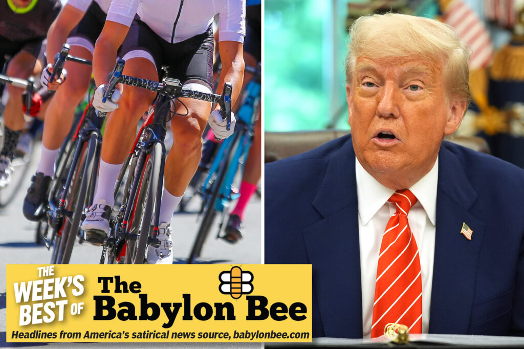 Politics: trump's popularity skyrockets after deporting all cyclists