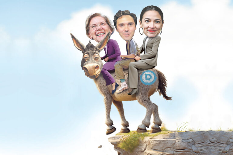 Politics: who's driving this donkey? losing dems need a moderate
