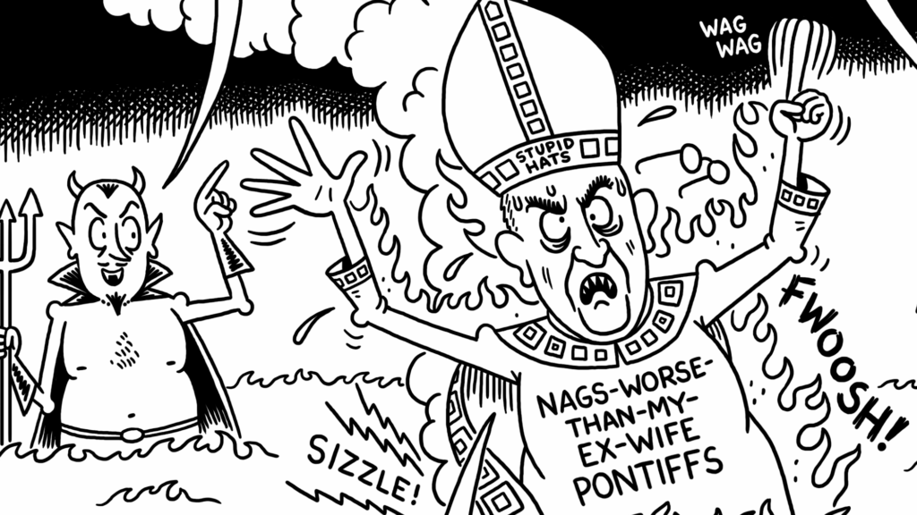 Satire news: sin’n’out