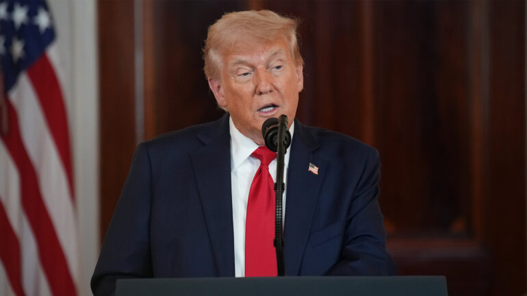 Satire news: trump argues toy shortages easily overcome by making