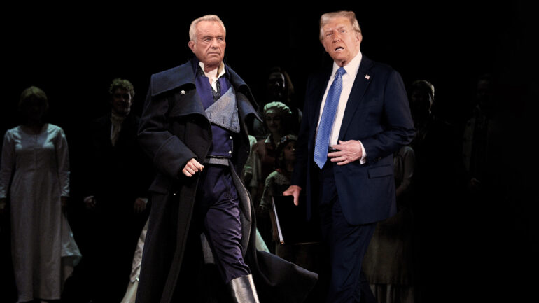 Satire news: trump casts cabinet in ‘les misérables’ amid kennedy