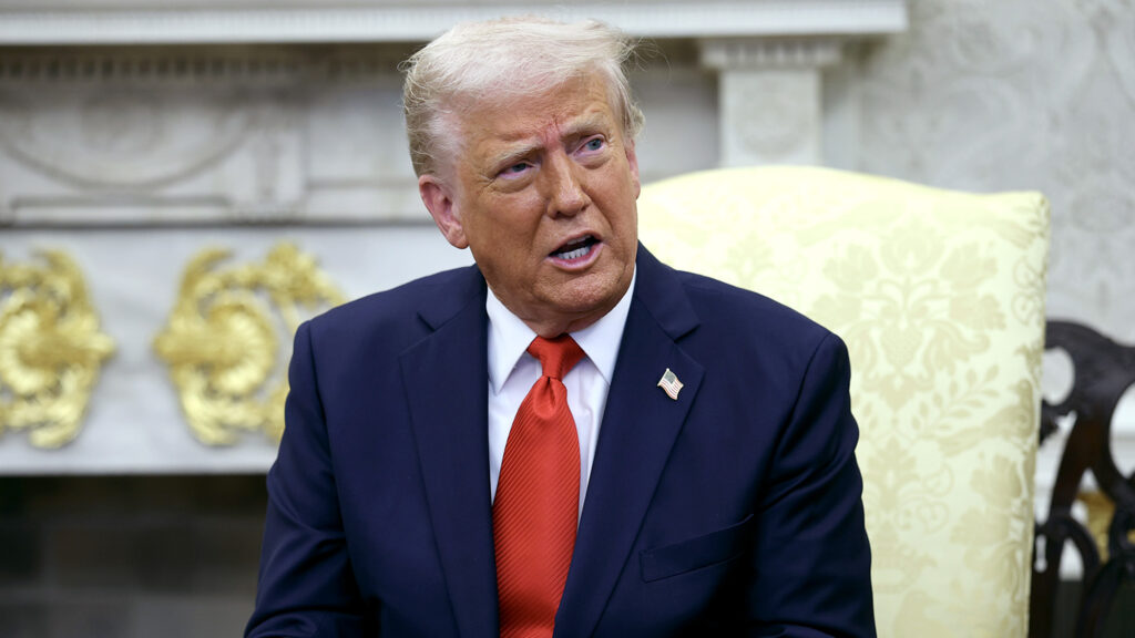 Satire news: trump decries lack of u.s. made products lodged in