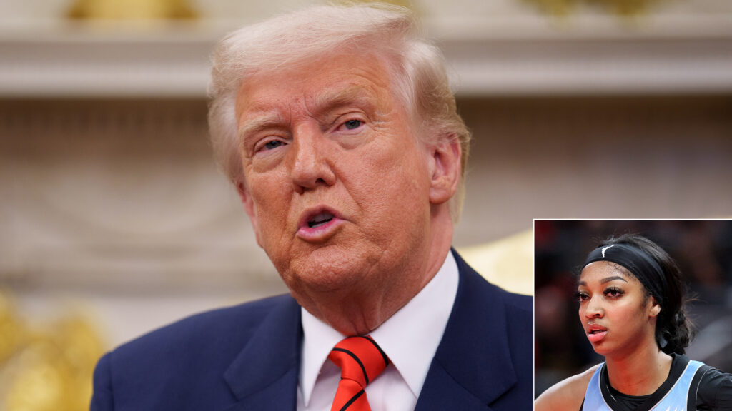 Satire news: trump invites wnba fans who yelled slurs at