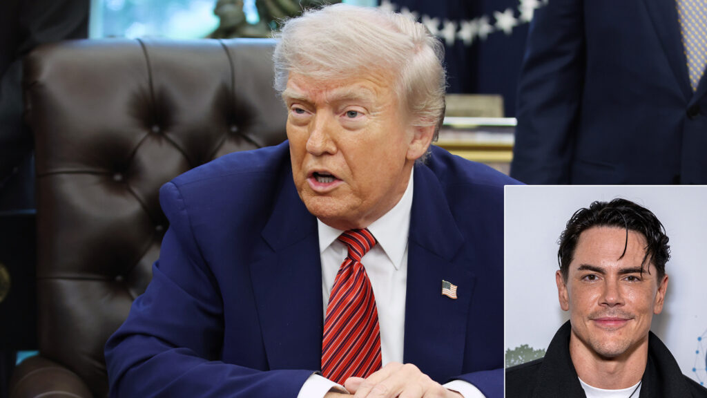 Satire news: trump pardons tom sandoval the onion